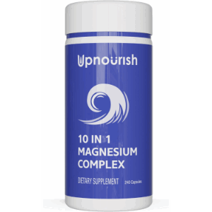 UpNourish 10 in 1 Magnesium Complex, 240 Vegan Capsules
